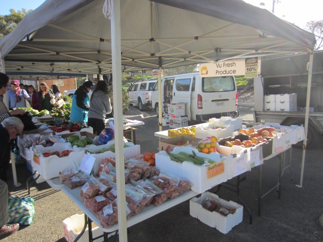 Riverlands Farmer's Market Fruitier, Berri, SA, June 6, 2015